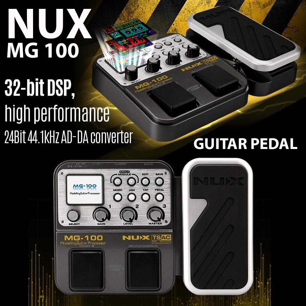 NUX MG 100 Multi-Effects Guitar(Pedal) Processor